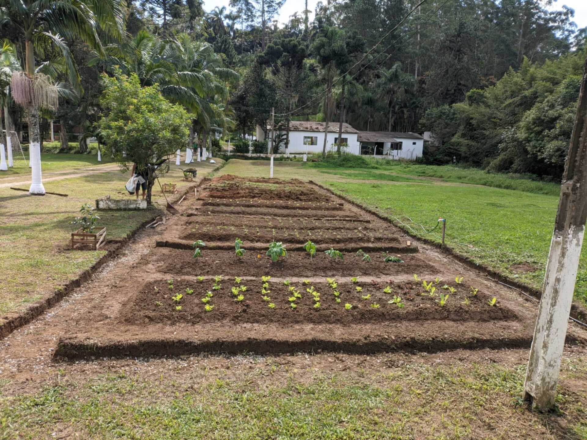 Área verde da Comunidade Amor e Vida