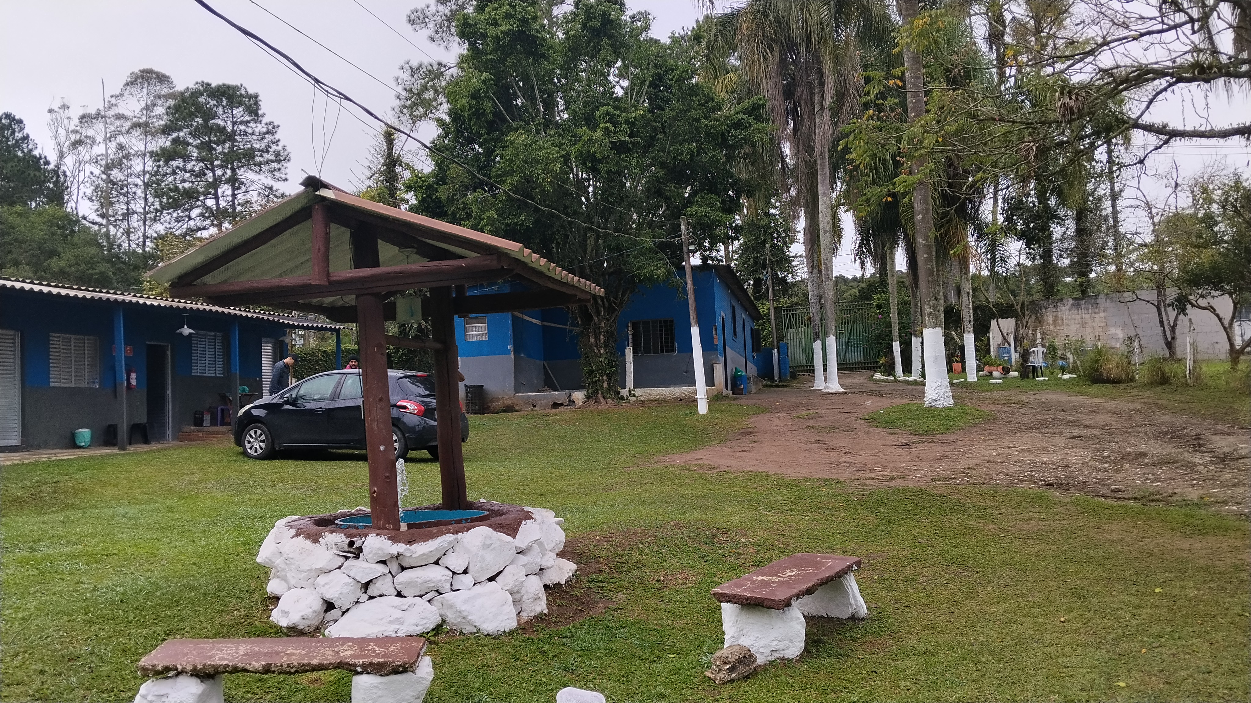 Ambiente acolhedor da comunidade